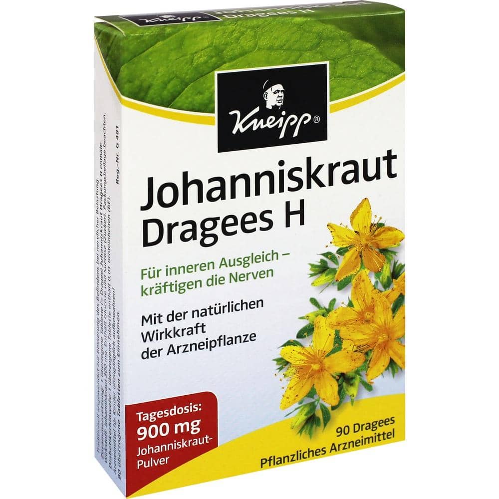 Kneipp Johanniskraut Dragees H 90 St Überzogene Tabletten
