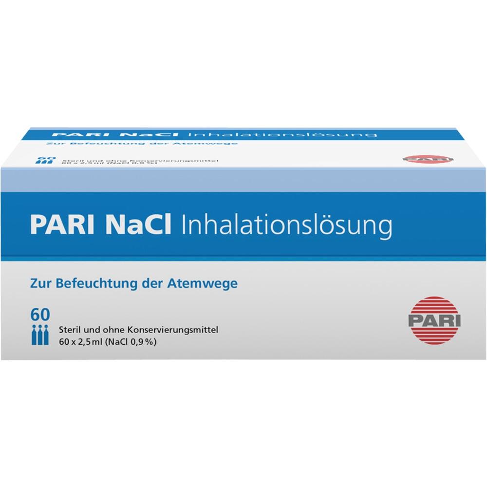 PARI NaCl Inhalationslösung Ampullen 60X2.5 ml Ampullen