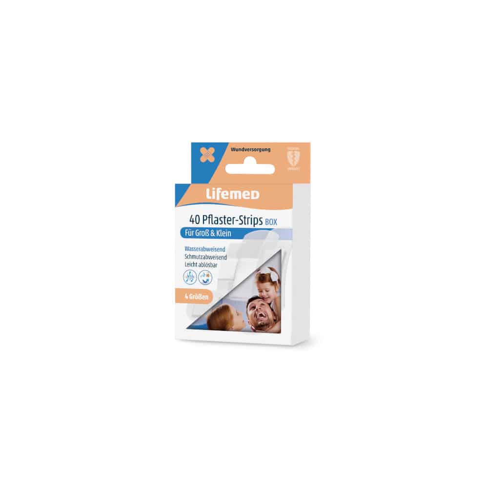 Lifemed Pflaster - Strips Box 40 St Pflaster