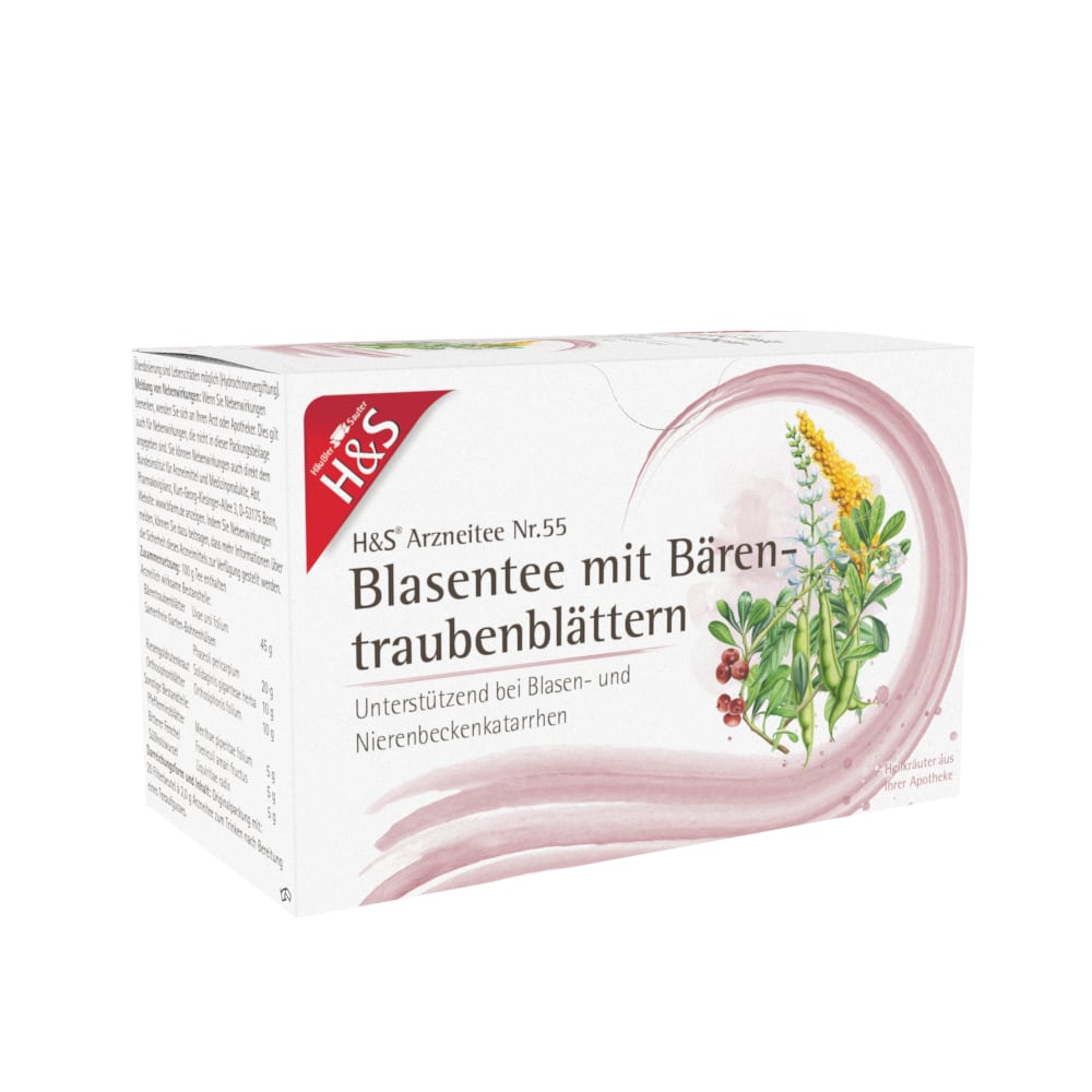 H&S Arzneitee Blasentee 20X2.0 g Filterbeutel