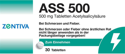 ASS 500 30 St Tabletten
