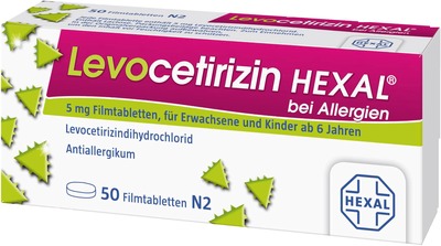 Levocetirizin HEXAL 50 St Filmtabletten