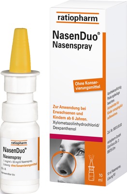 NasenDuo Nasenspray ratiopharm 10 ml Nasenspray