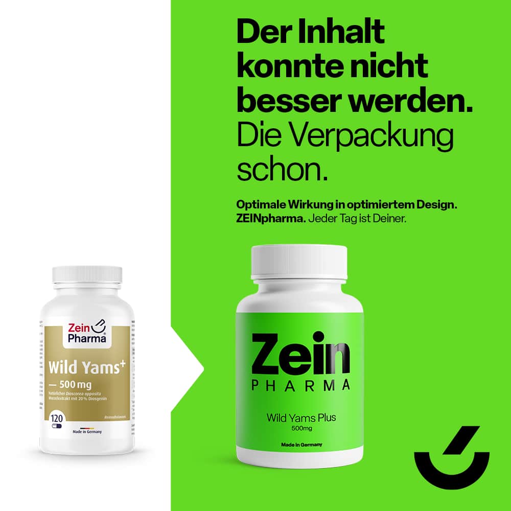 Zein Pharma WILD YAMS Plus Kapseln 120 St Kapseln