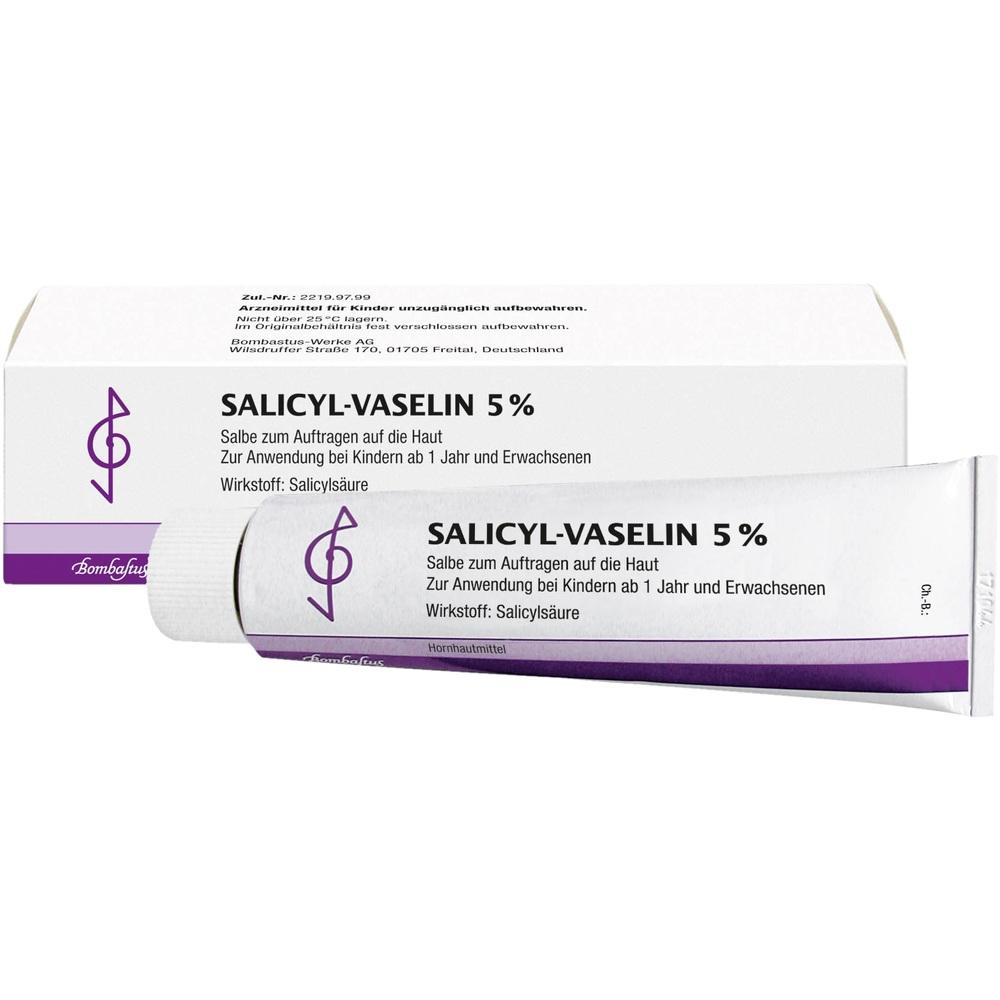 SALICYL-VASELIN 5% 100 ml Salbe
