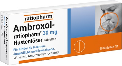 Ambroxol-ratiopharm 30mg Hustenlöser 20 St Tabletten