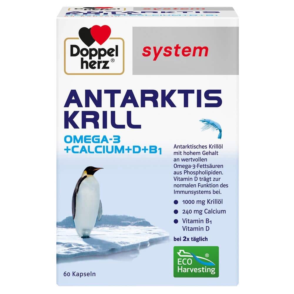 Doppelherz system Antarktis Krill  60 St Kapseln