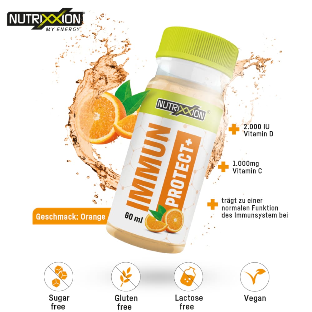 NUTRIXXION IMMUN PROTECT+ Shot 60 ml Trinkampullen