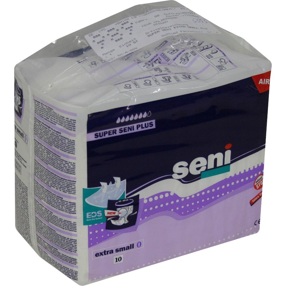 SUPER SENI Plus XS Inkontinenzhose 10 St