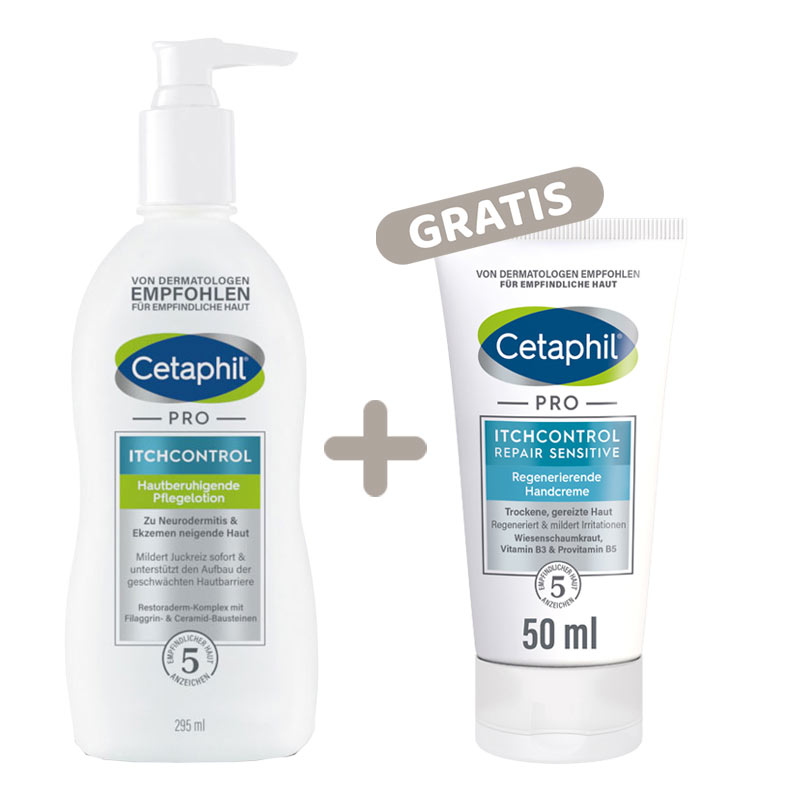 Cetaphil PRO ITCHCONTROL Hautberuhigende Pflegelotion 295 ml Lotion