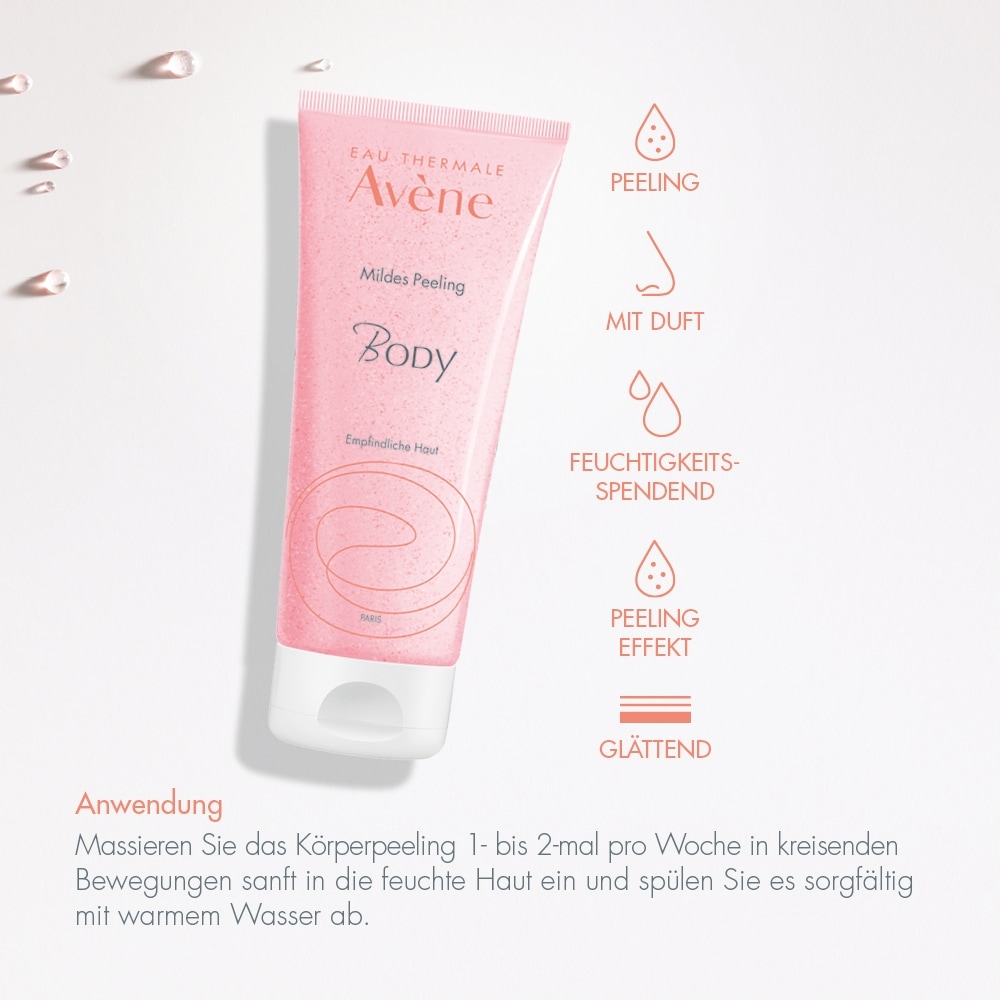Avène BODY Mildes Peeling 200 ml Gel