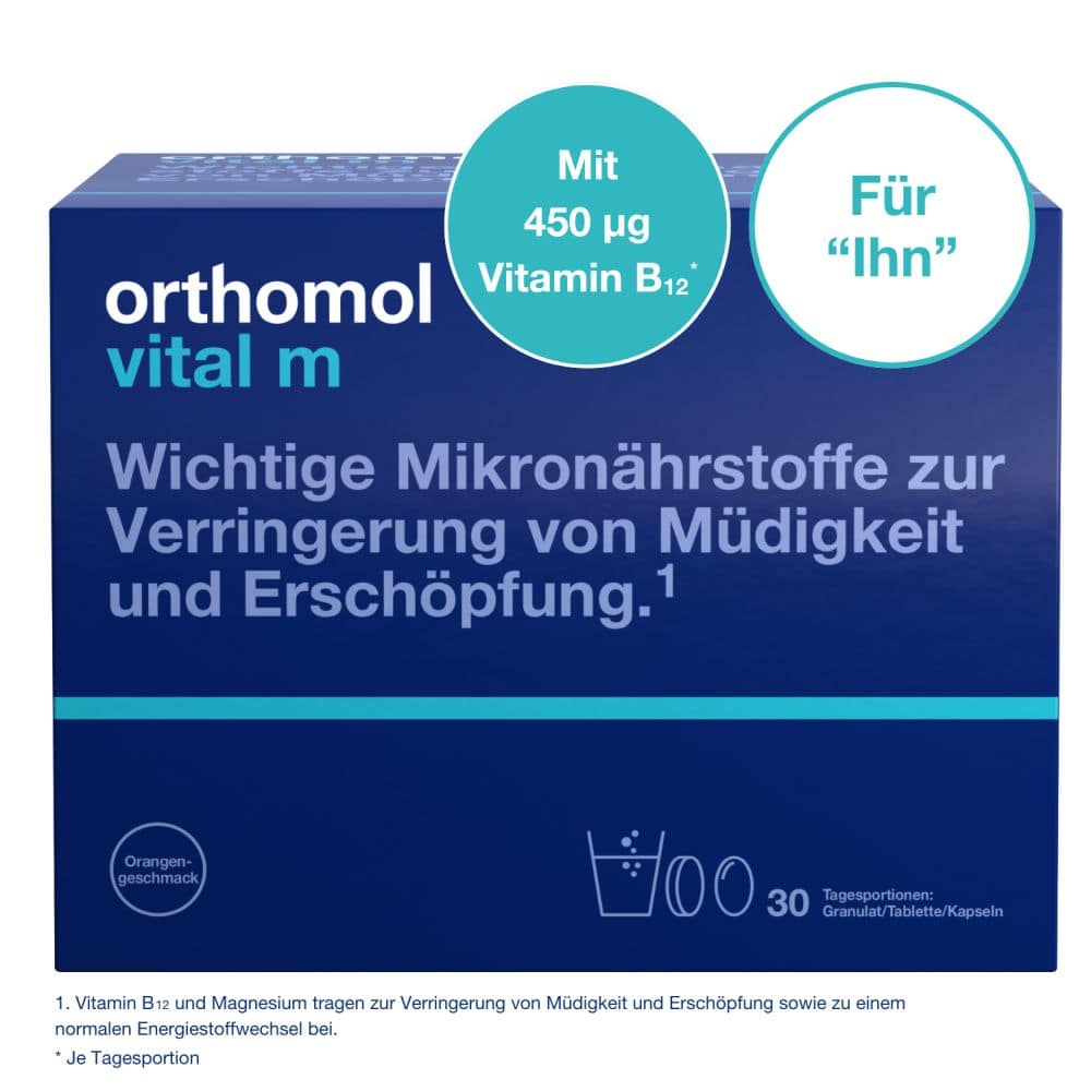 Orthomol vital m 30 Tagesportionen