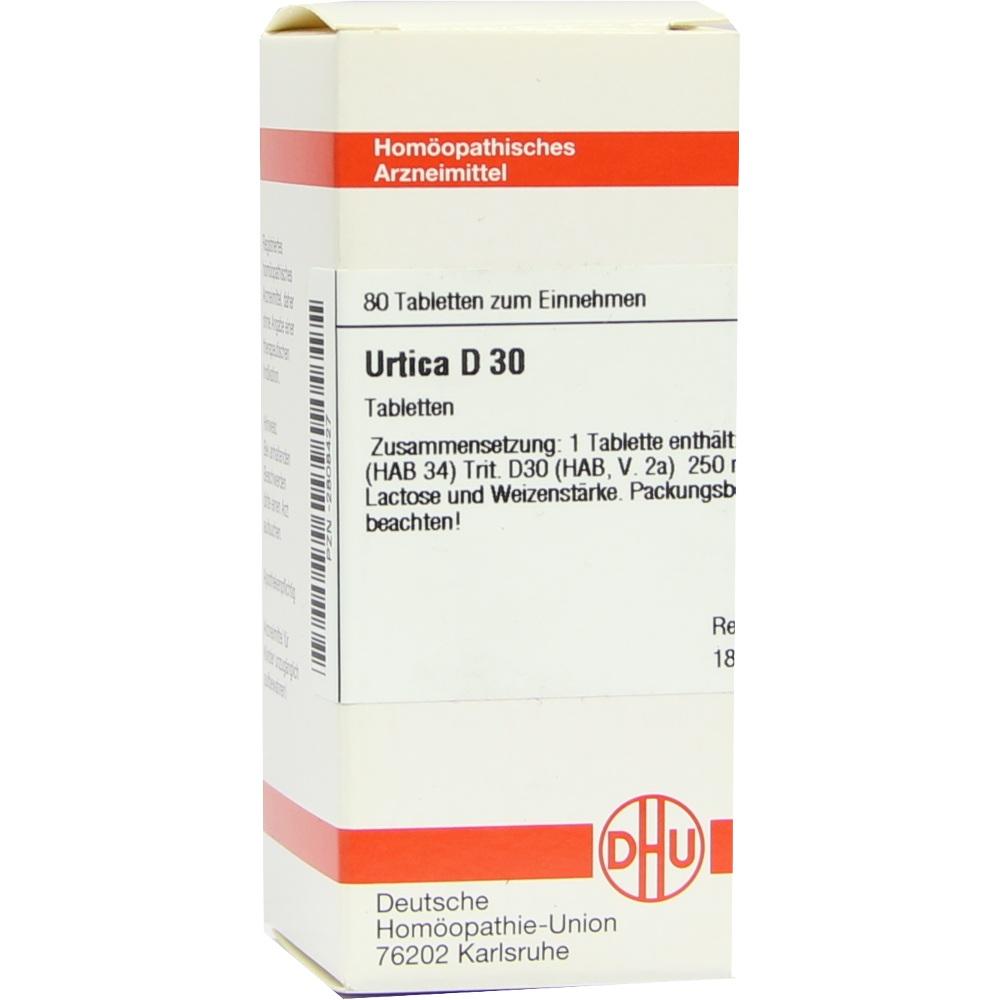 URTICA D 30 Tabletten 80 St Tabletten