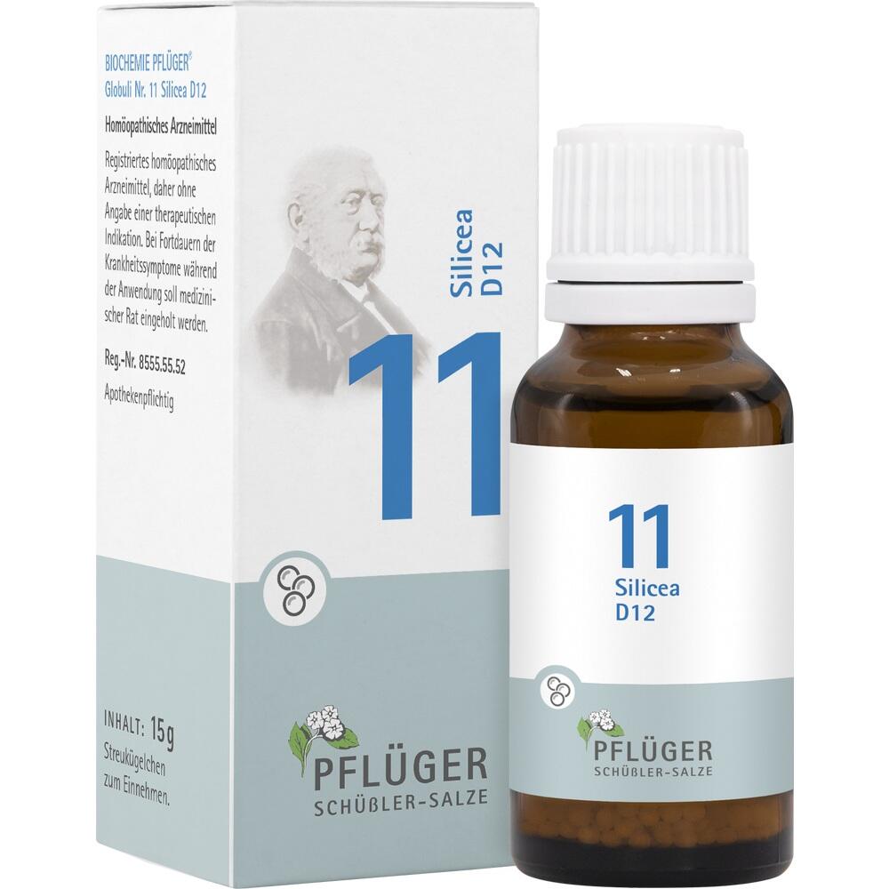 Schüßler-Salz Nr. 11 Silicea D12 15 g Globuli