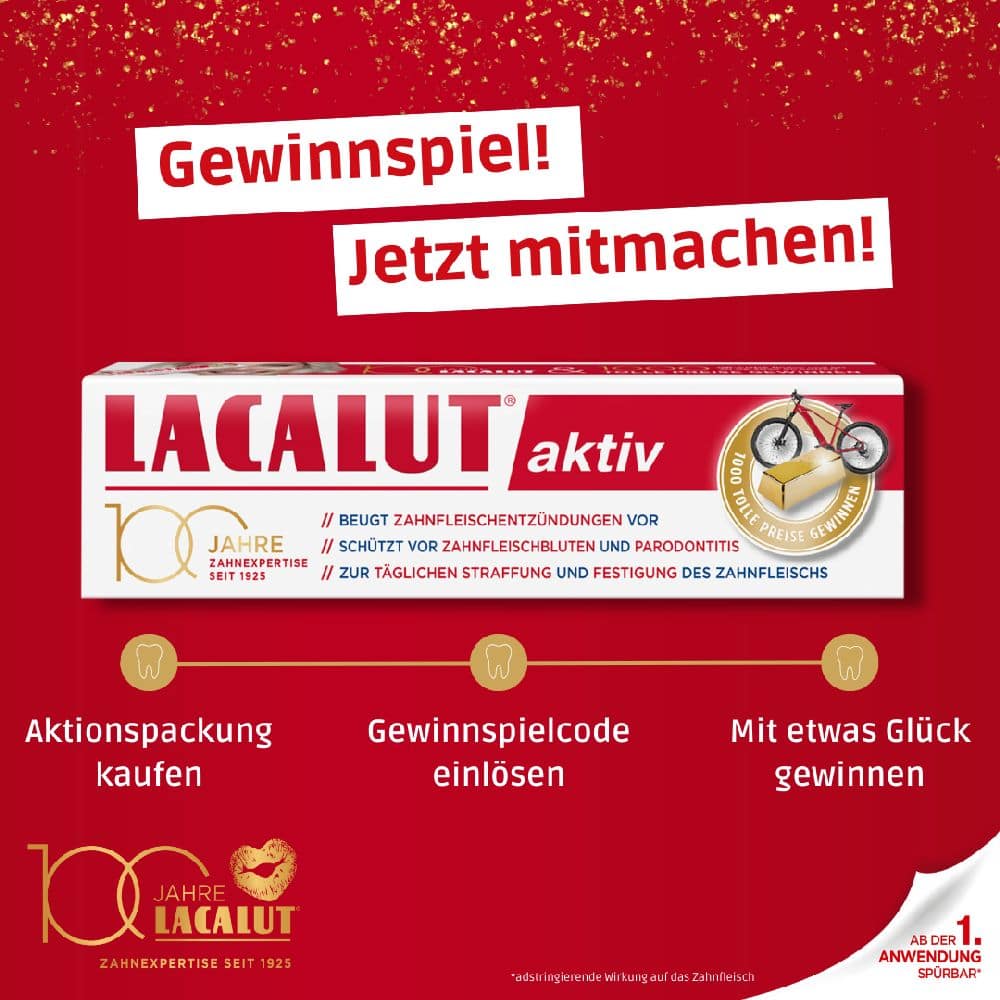 LACALUT aktiv  100 ml Zahncreme