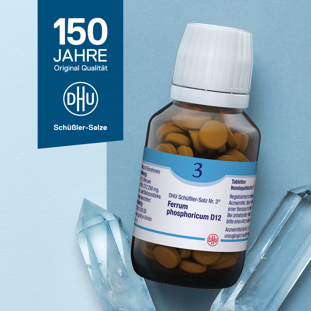 DHU Schüßler-Salz Nr. 3 Ferrum phosphoricum D6 200 St Tabletten