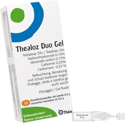 THEALOZ Duo Augengel 30X0.4 g Augengel
