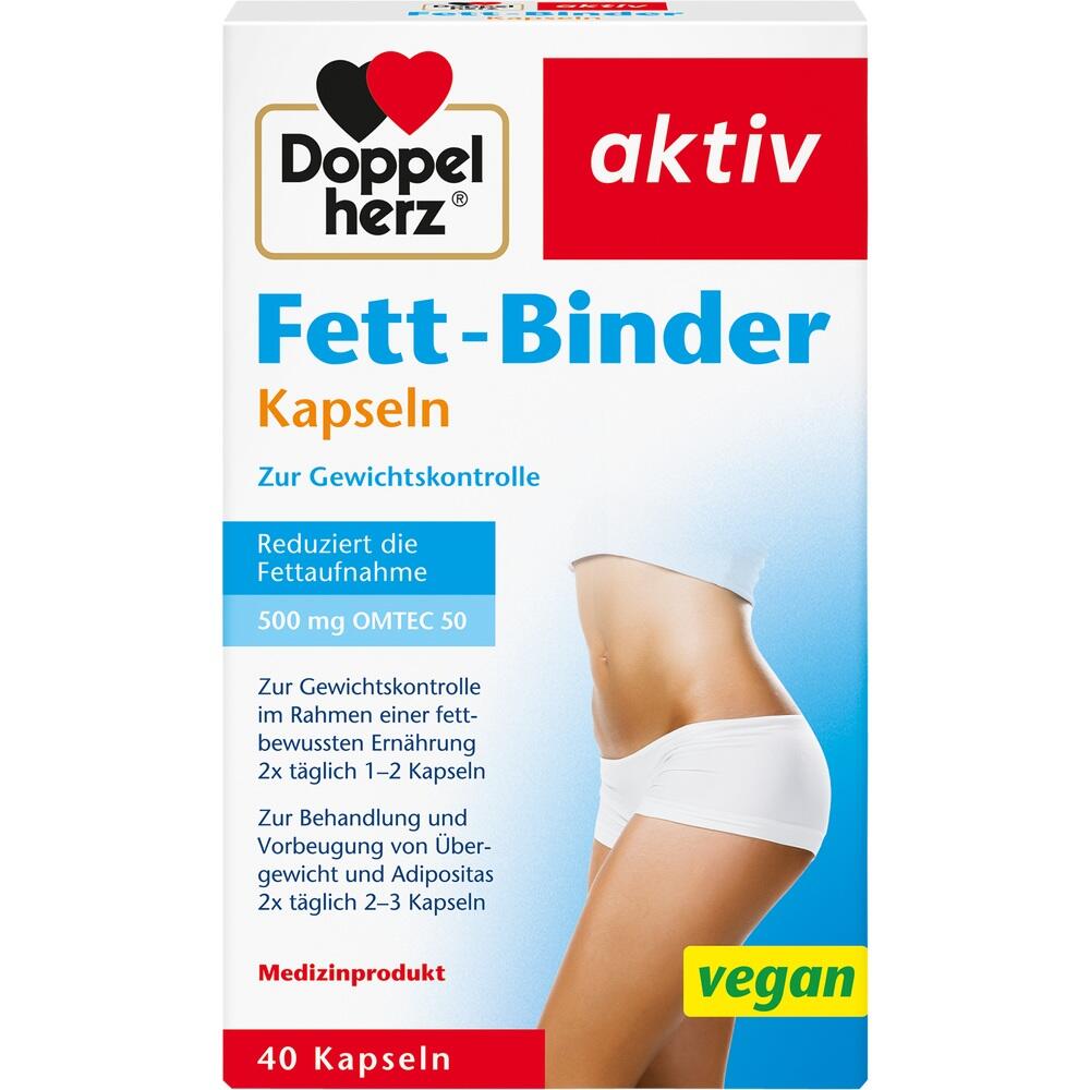 Doppelherz aktiv Fett-Binder Kapseln 40 St Kapseln
