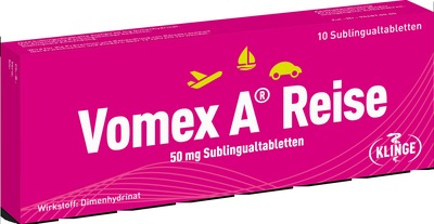 Vomex A Reise 10 St Sublingualtabletten