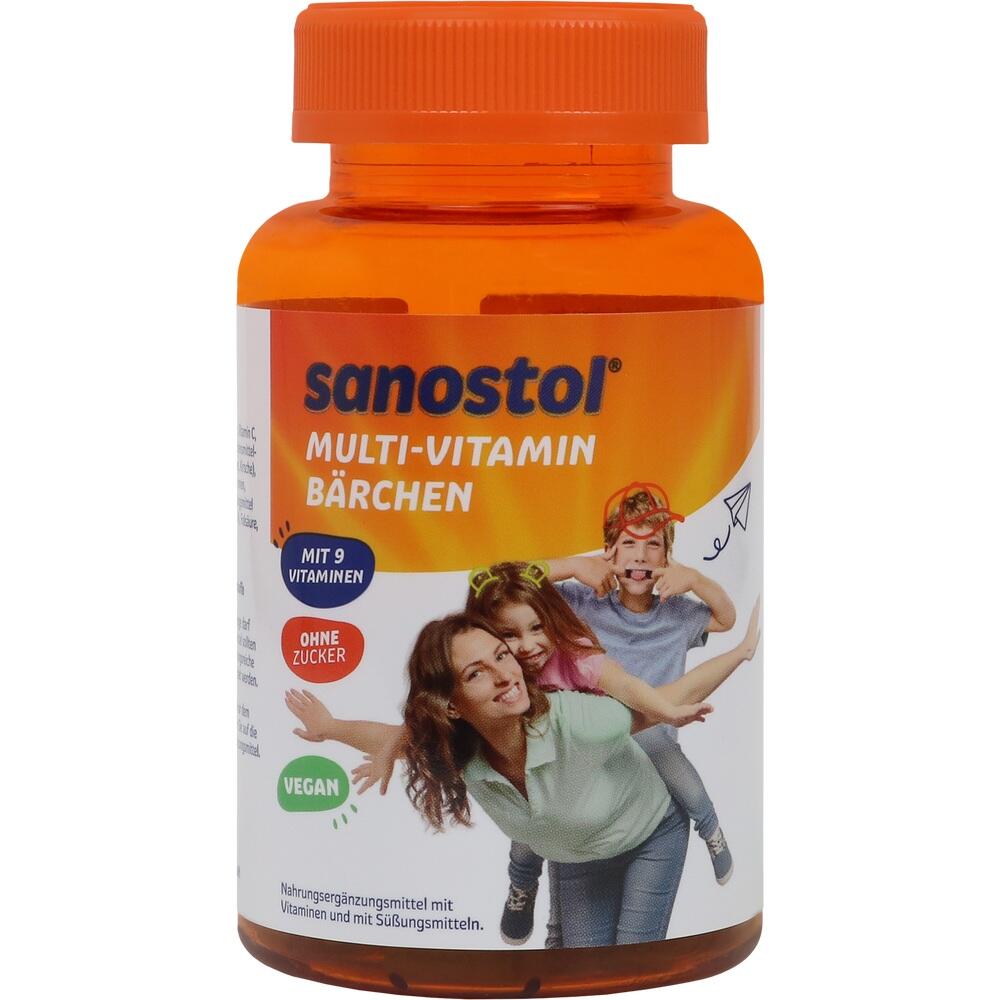 sanostol MULTI-VITAMIN BÄRCHEN 60 St