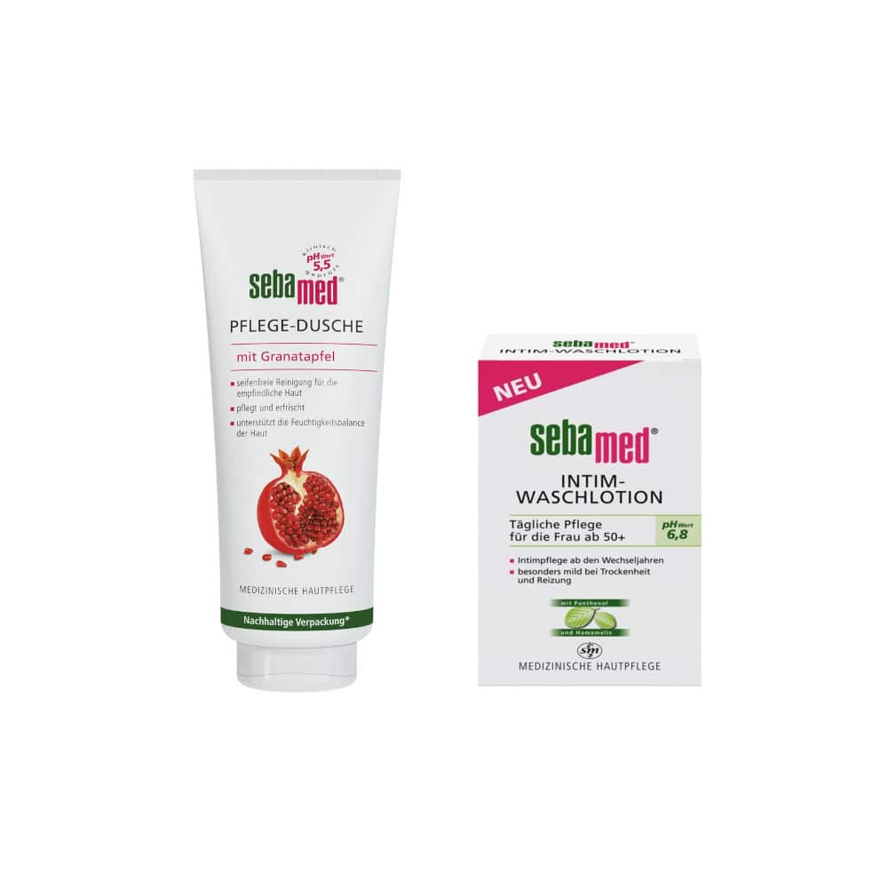 sebamed PFLEGE-DUSCHE & INTIM-WASCHLOTION Set 1 Sparset