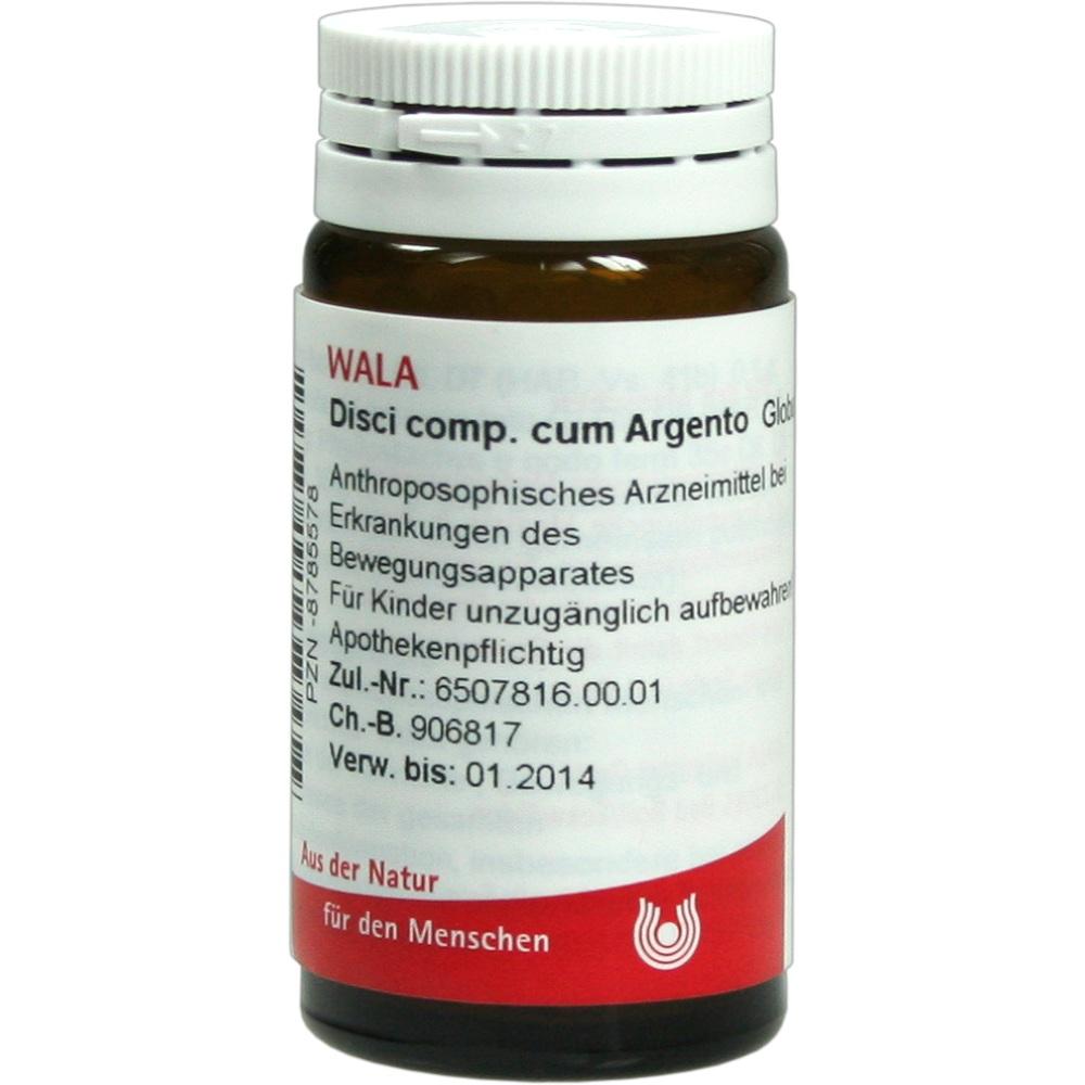 Disci comp.cum Argento 20 g Globuli