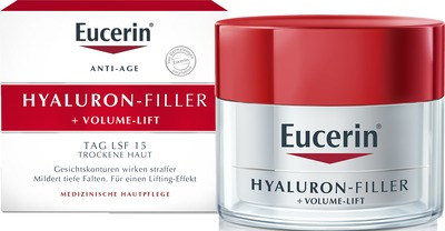 Eucerin HYALURON FILLER + VolumeLift Tagespflege für trockene Haut Creme  50 ml Creme