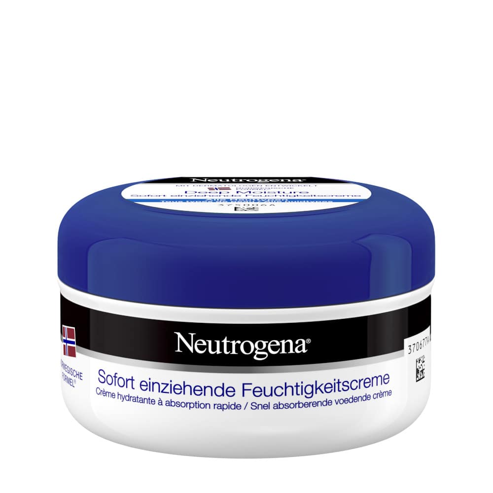 NORWEGISCHE FORMEL Sofort einziehende Feuchtigkeitscreme Neutrogena 200 ml Creme