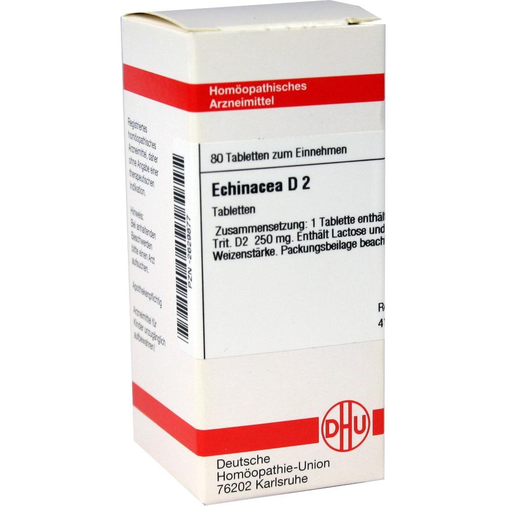 ECHINACEA HAB D 2 Tabletten 80 St Tabletten