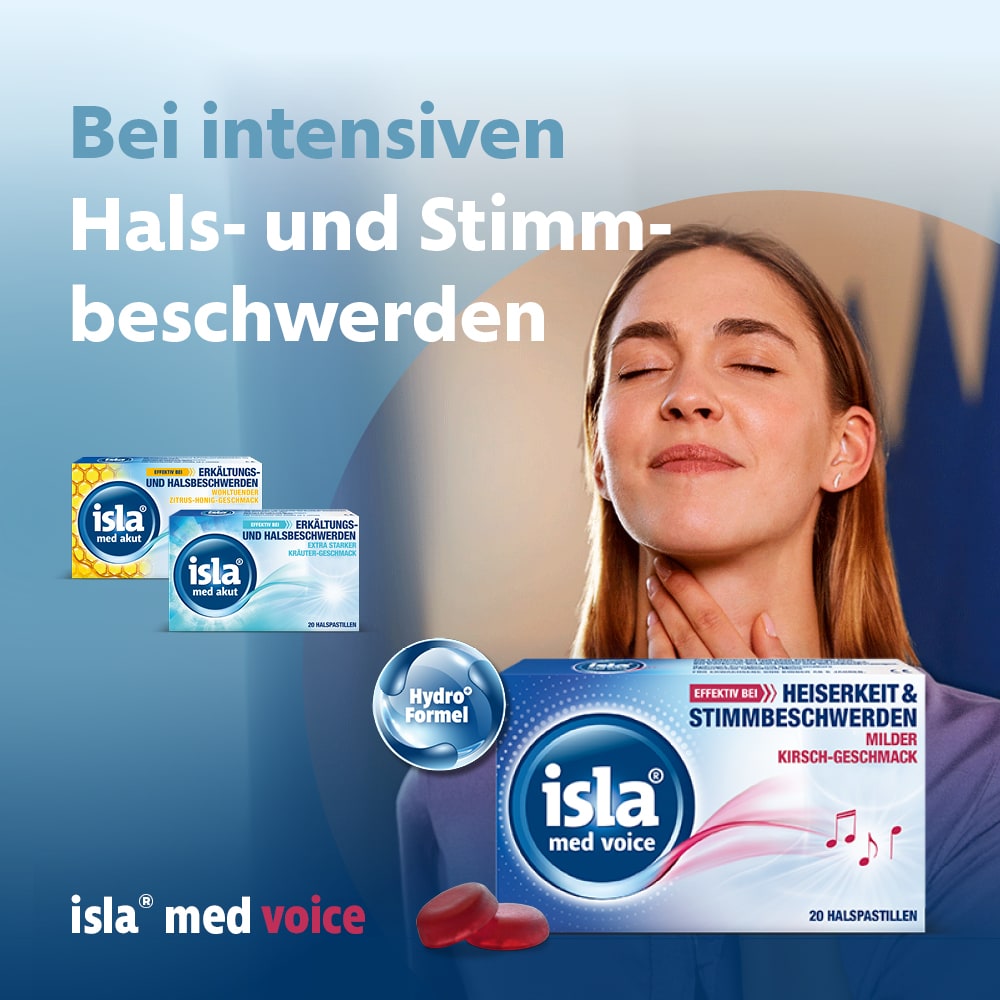isla med voice Halspastillen 50 St Pastillen