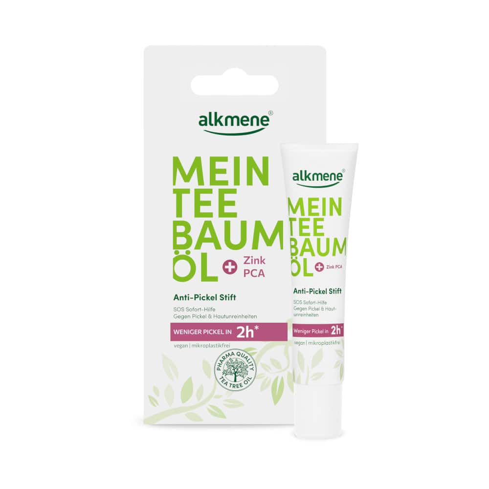 alkmene MEIN TEE BAUM ÖL Anti-Pickel Stift 15 ml Tupfer
