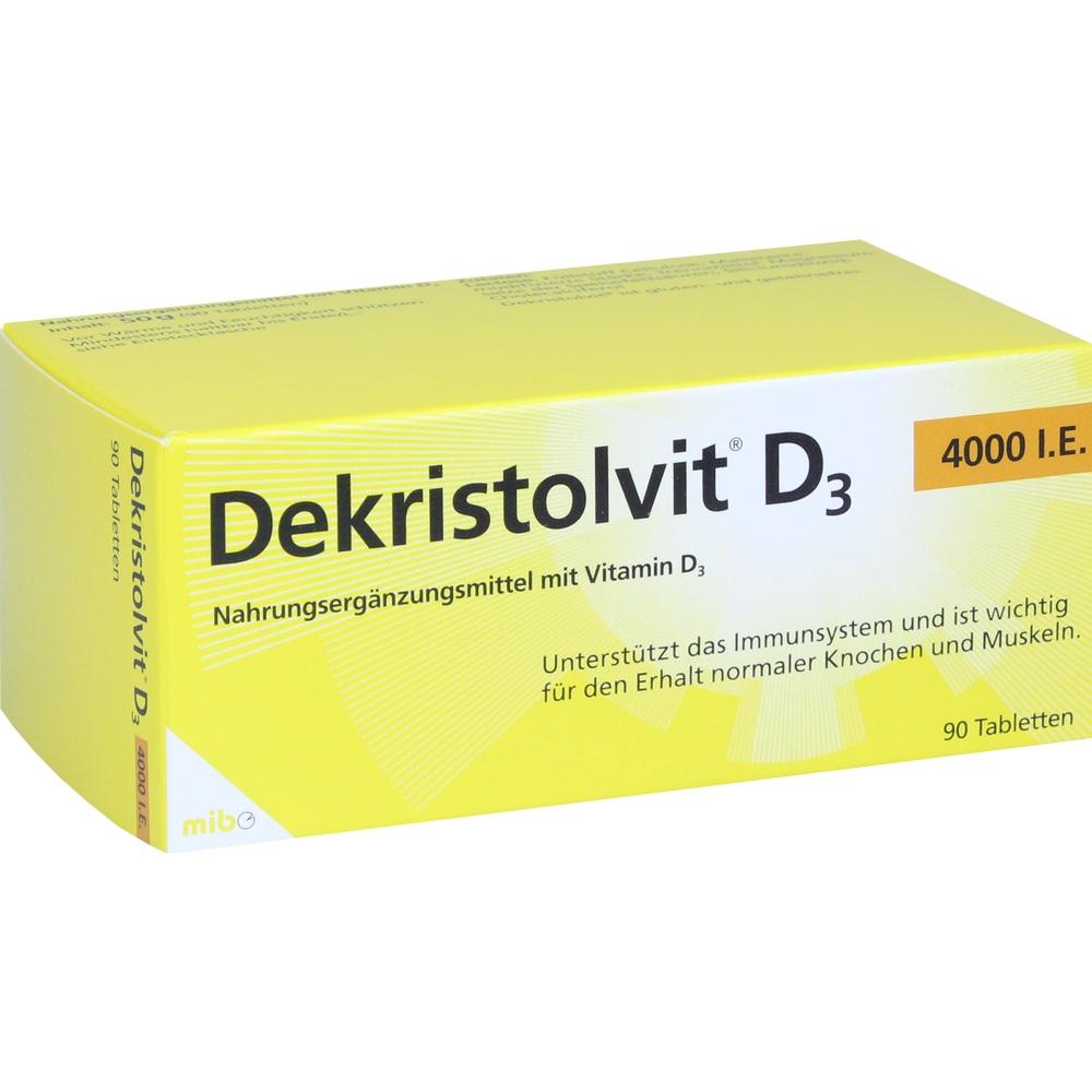 Dekristolvit D3 4.000 I.E. 90 St Tabletten