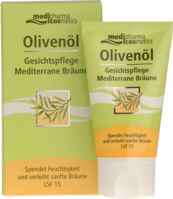 OLIVENÖL Gesichtspflege Creme mediterrane Bräune 50 ml Creme