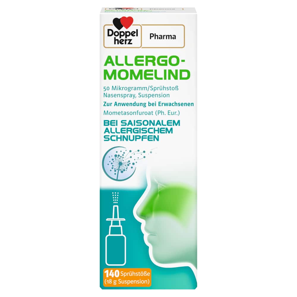 Doppelherz Pharma ALLERGO-MOMELIND  18 g Nasendosierspray