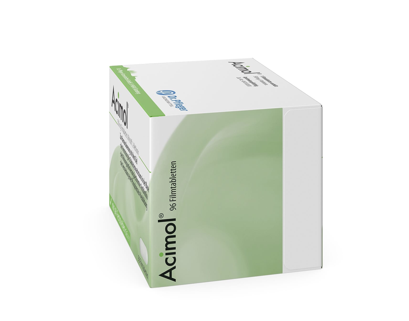 Acimol 500mg mit pH-Teststreifen 96 St Filmtabletten