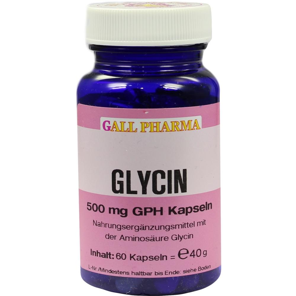 GLYCIN 500 mg Kapseln 60 St Kapseln