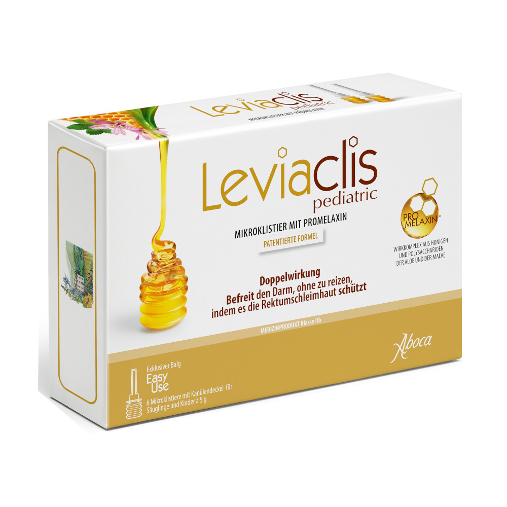 Leviaclis pediatric bei Verstopfung 30 g Klistiere