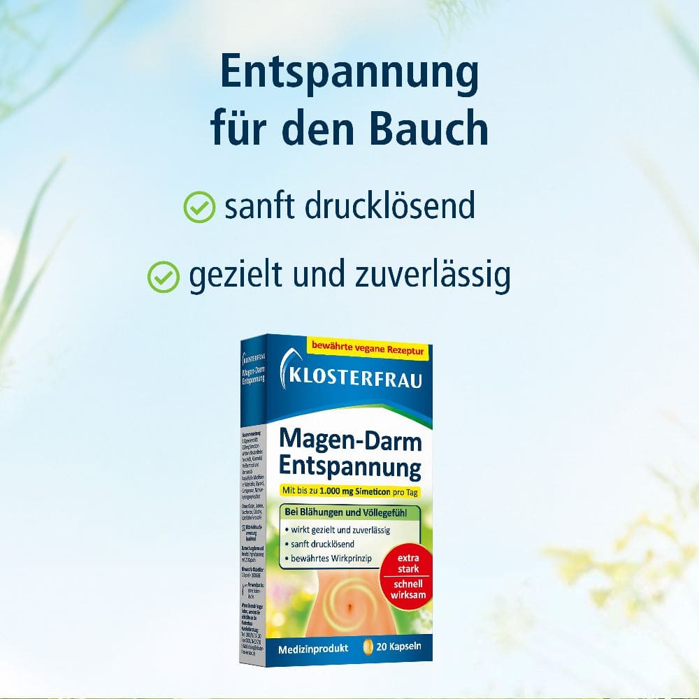 KLOSTERFRAU Magen-Darm Entspannung  20 St Kapseln