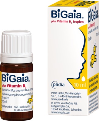 BIGAIA plus Vitamin D3 Tropfen 10 ml Tropfen