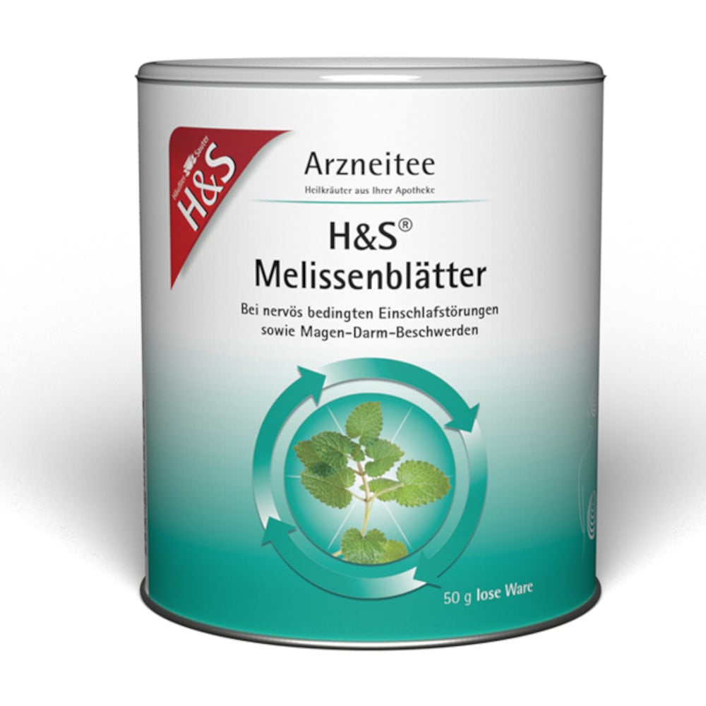 H&S Arzneitee Melissenblätter 50 g Tee