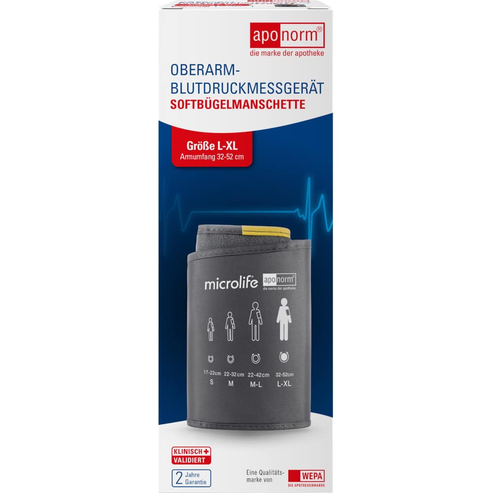 Aponorm Softbügelmanschette L-XL 1 St