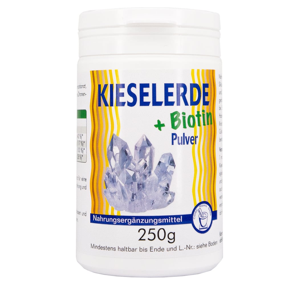 KIESELERDE+BIOTIN Pulver 250 g Pulver