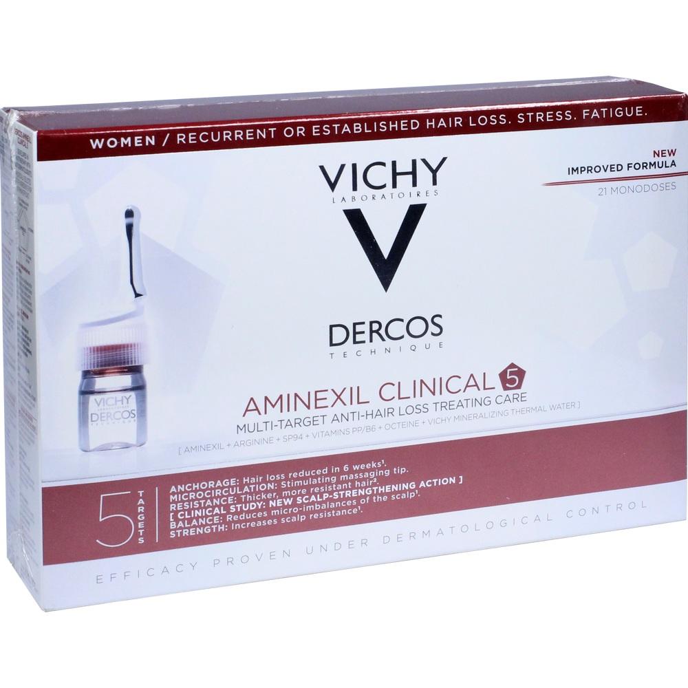 VICHY AMINEXIL Clinical 5 für Frauen  21X6 ml Flüssigkeit