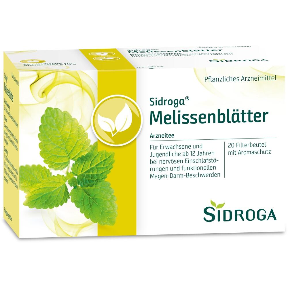 Sidroga Melissenblätter 20X1.5 g Tee