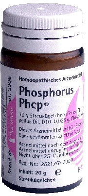 PHOSPHORUS PHCP Globuli 20 g Globuli