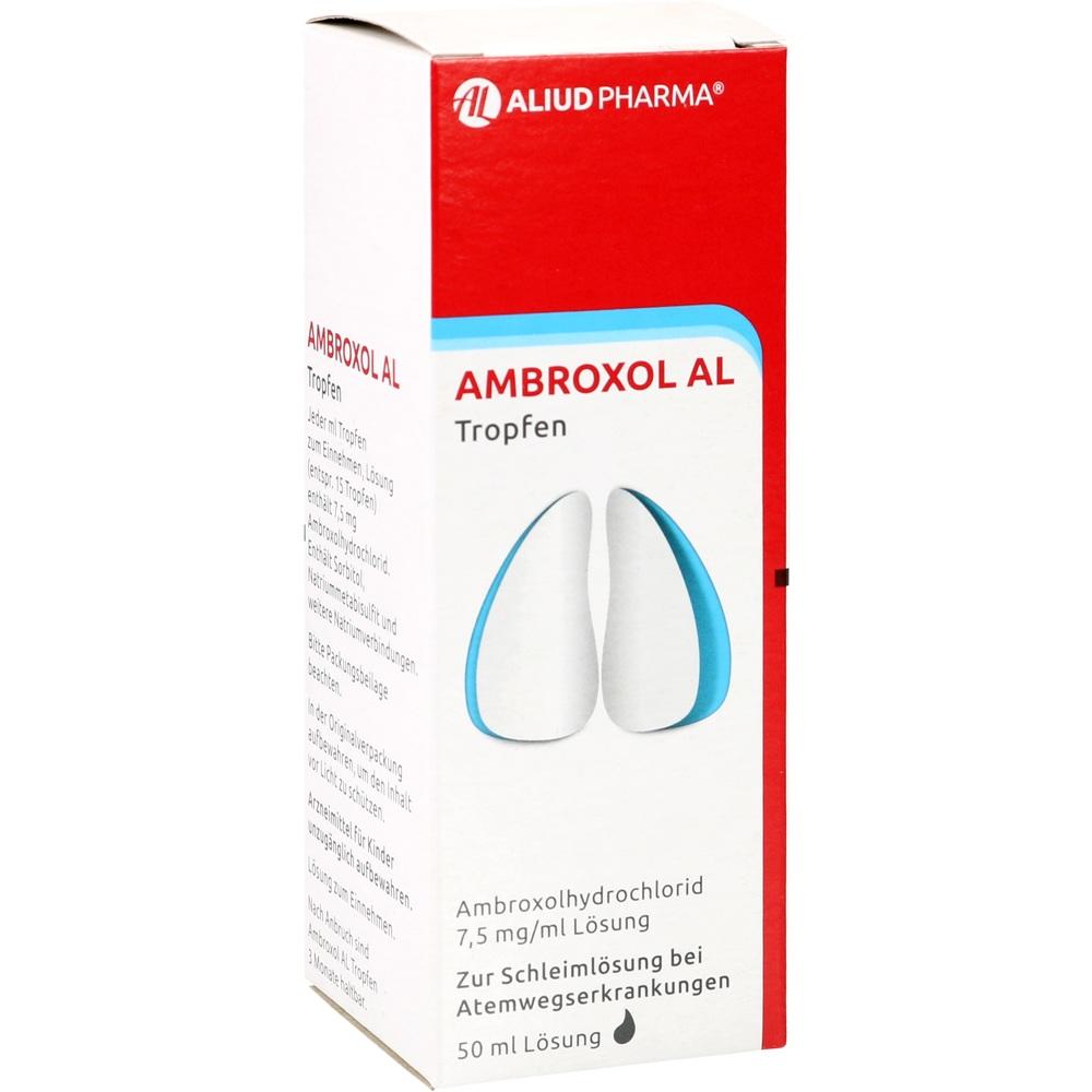 Ambroxol AL Tropfen zur Erleichterung des Abhustens bei erkältungsbedingter Bronchitis (Schleimlöser)