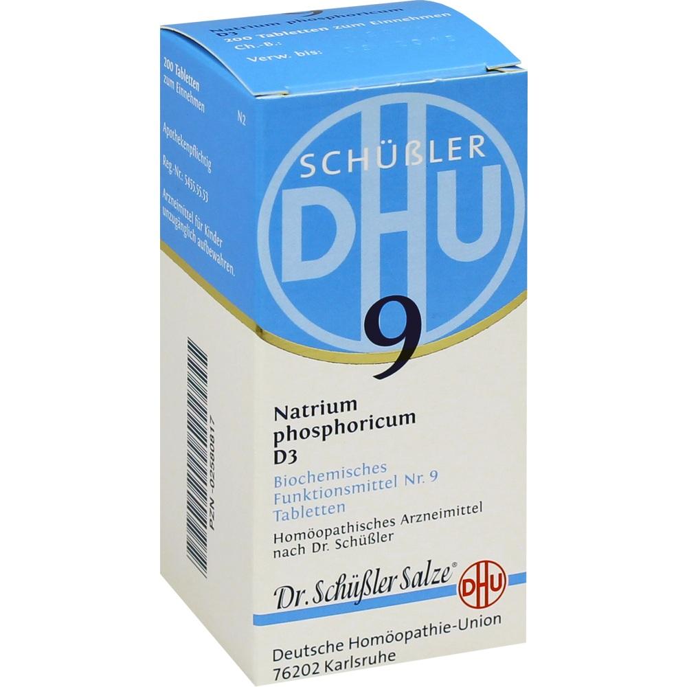 DHU Schüßler-Salz Nr. 9 Natrium phosphoricum D3 200 St Tabletten