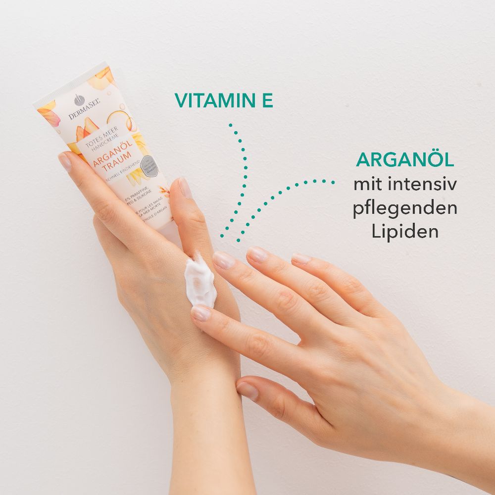 DERMASEL TOTES MEER HANDCREME ARGANÖL TRAUM 75 ml Creme