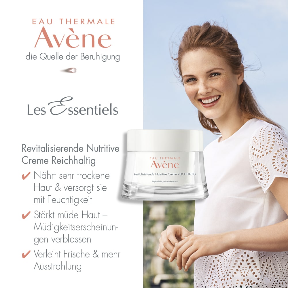 Avène EAU THERMALE Revitalisierende Nutritive Creme REICHHALTIG 50 ml Creme