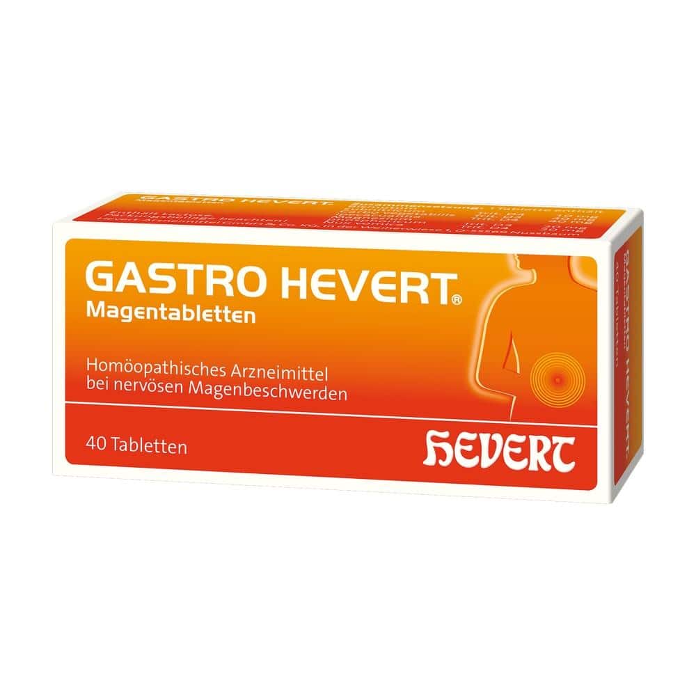GASTRO HEVERT Magentabletten 40 St Tabletten